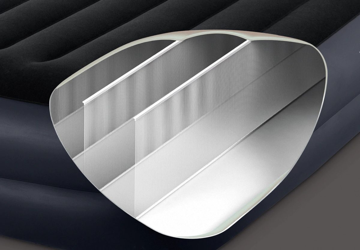 Dura-Beam Pillow Rest Raised Airbed with Internal Pump - Image 2