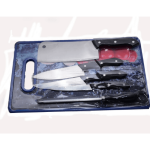 Kitchen Knife Set with Chopping Board