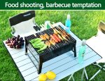 Foldable Portable Barbecue Charcoal Grill - Image 5