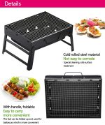 Foldable Portable Barbecue Charcoal Grill - Image 9
