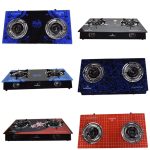 Glass Top Double Burner Stove