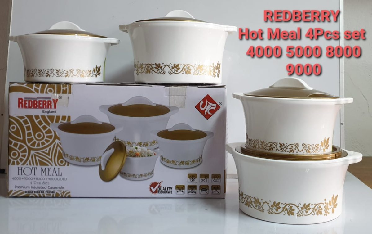 4pc insulated Hot Pots - Image 1