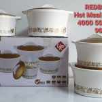 4pc insulated Hot Pots