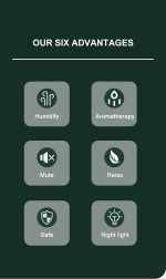 600ml Ultrasonic Electric Aromatherapy Diffuser - Image 4