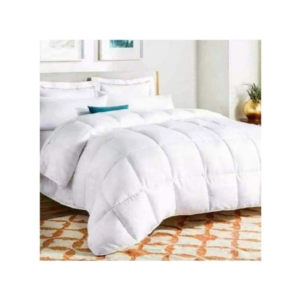 Plain White Woolen Duvet
