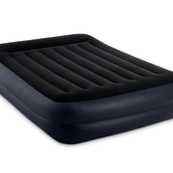 Dura-Beam Pillow Rest Raised Airbed with Internal Pump